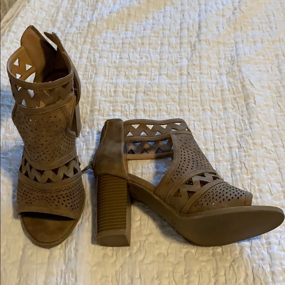 Open Toed Ankle Bootie - Picture 1 of 3